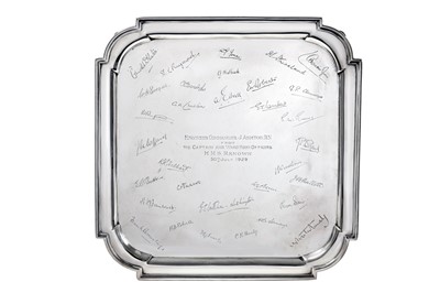 Lot 2312 - A George V Silver Salver