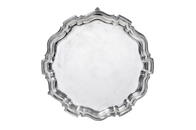 Lot 2298 - A George V Silver Salver