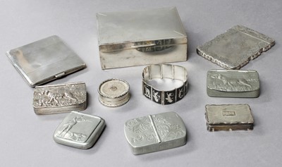 Lot 63 - A Collection of Assorted Silver and Other...