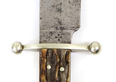Lot 162 - A Late 19th Century Bowie Knife by J Rodgers &...
