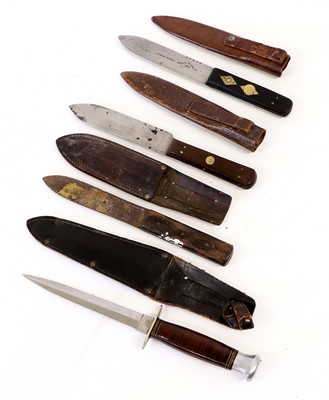 Lot 167 - A Fighting Knife by William Rodgers, Sheffield,...