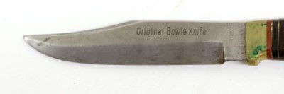 Lot 170 - A Whitby "Original Bowie Knife", with 12.5cm...
