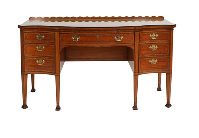 Lot 734 - A Late Victorian Satinwood, Tulipwood-Banded...