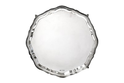 Lot 2335 - An Elizabeth II Silver Salver