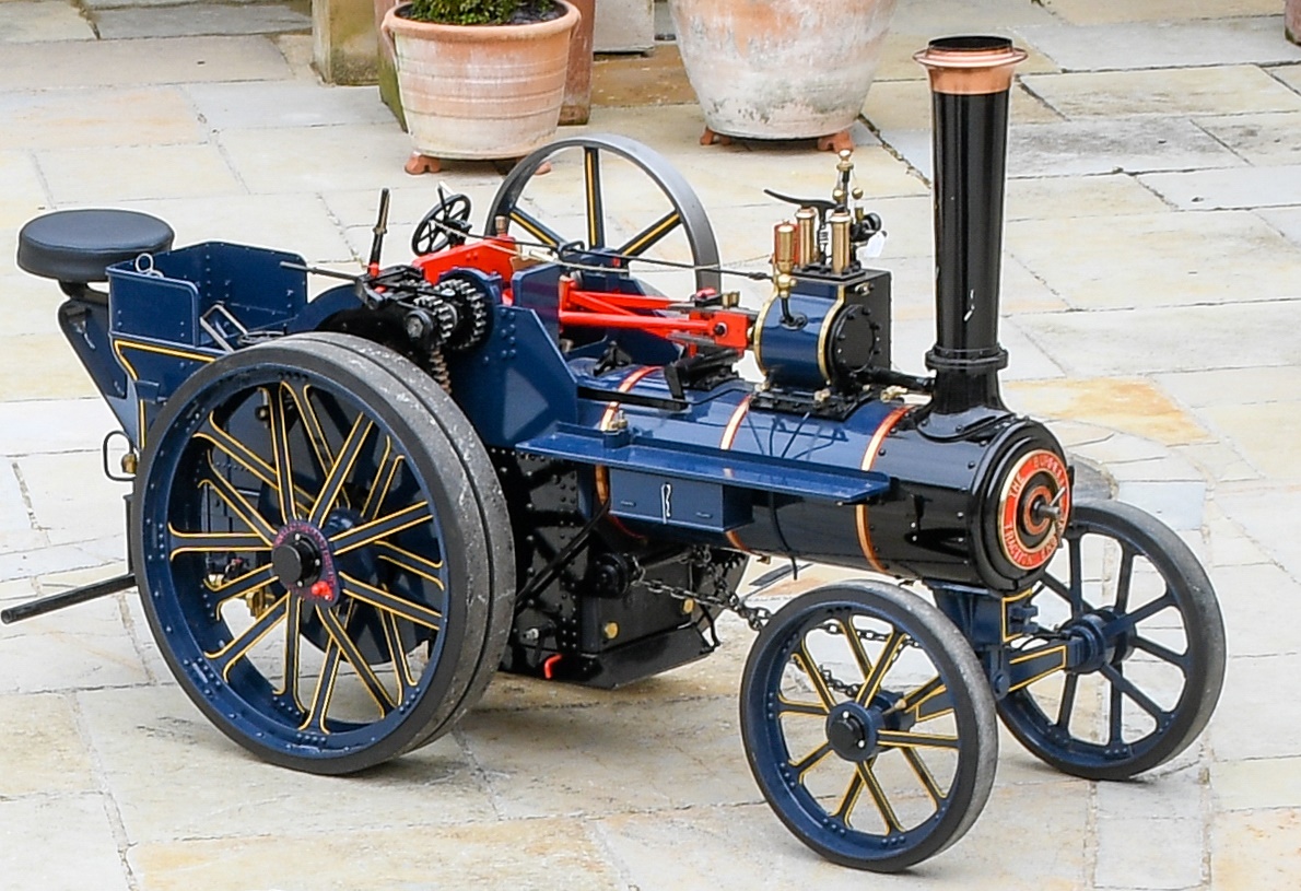 Lot 721 - Steam Traction World Kit Built 1:8 Scale