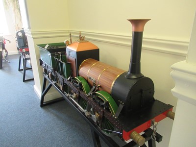 Lot 718 - Well Engineered 10 1/4" Gauge 0-4-2 Locomotive Lion