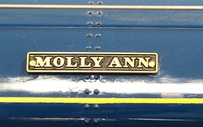 Lot 709 - Polly Model Engineering 5" Gauge Constructed Kit Molly Ann Locomotive