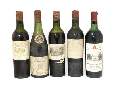 Lot 2061 - Château Margaux 1953, Margaux (two bottles),...