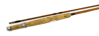 Lot 60 - A Hardy AHE Wood Split Cane Rod 12'