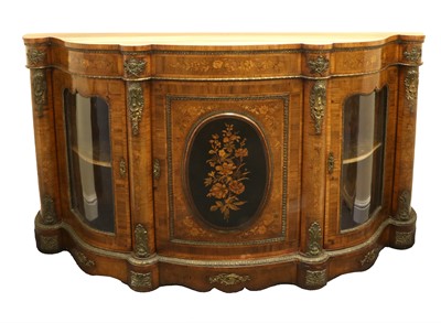 Lot 264 - A Victorian Figured Walnut, Tulipwood-Banded...