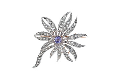 Lot 2061 - A Late 19th Century Sapphire and Diamond...