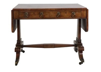 Lot 338 - A Regency Rosewood Sofa Table, early 19th...