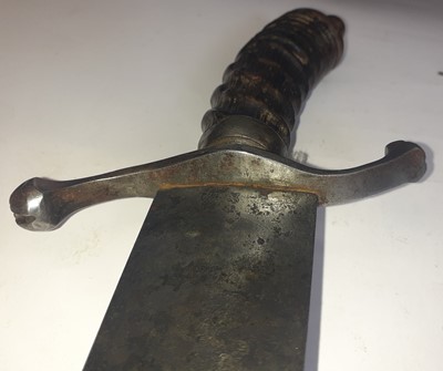 Lot 216 - A 19th Century Indian Hunting Sword, with 31cm...