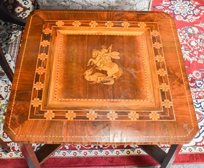 Lot 1237 - A 20th Century Marquetry Inlaid Coffee Table,...