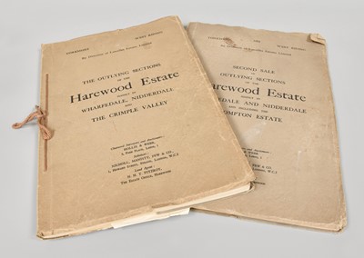 Lot 248 - Harewood Estate Sales Particulars, Valuable...