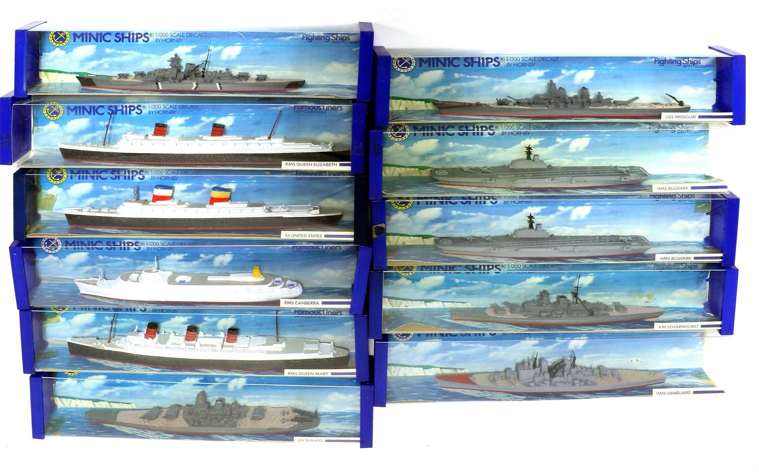 Lot 411 - Triang Minic Ships