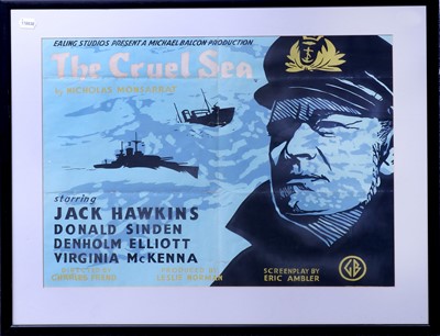Lot 118 - The Cruel Sea (1953) Film Poster
