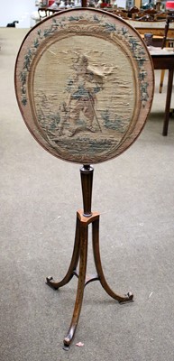 Lot 1118 - A Sheraton Revival Painted Satinwood...