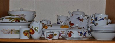 Lot 207 - A Royal Worcester part dinner service