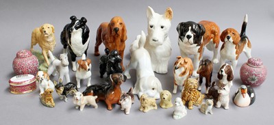 Lot 185 - Beswick Dogs, including St. Bernard "Corna...