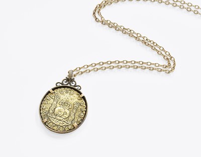 Lot 258 - A 'Piece of Eight' Coin Pendant, featuring a...