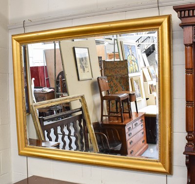 Lot 1326 - A Modern Gilt Framed Mirror, 107cm by 135cm