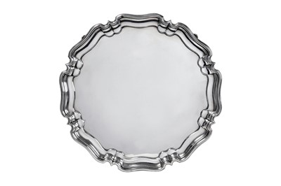 Lot 2449 - A George V Silver Salver