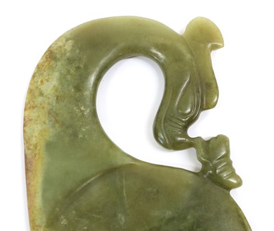 Lot 146 - A Chinese Jade Carving, in Archaic style, as a...