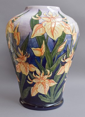 Lot 322 - A large William John Moorcroft Windrush vase,...