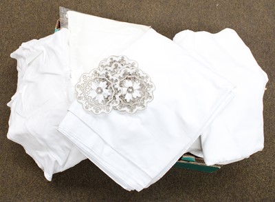 Lot 305 - A Box of 20th/21st Century Table Linens,...