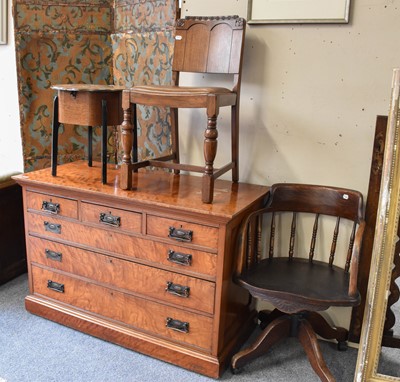 Lot 1321 - An Early 20th Century Sideboard, 122cm by 57cm...