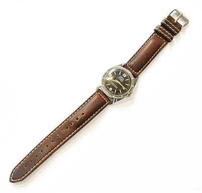 Lot 99 - A Gents Chrome Plated Oris Wristwatch, manual...
