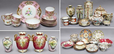 Lot 207 - Noritake, a collection of elaborately...