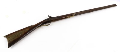 Lot 230 - A 19th Century American Percussion Rifle,...