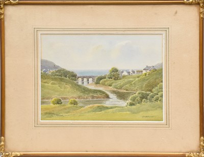 Lot 1032 - George W Morrison (1820-1893) Irish "Cushendun,...