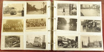 Lot 249 - A Red Album of Approx 250 Cards Of Wakefield,...