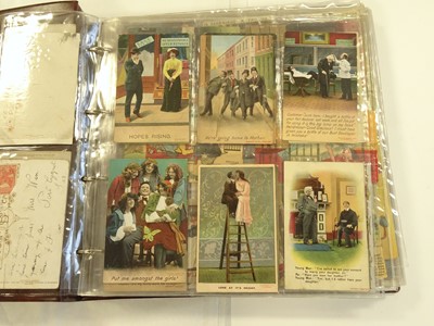 Lot 252 - An Album Holding 60 Comic Cards including a...