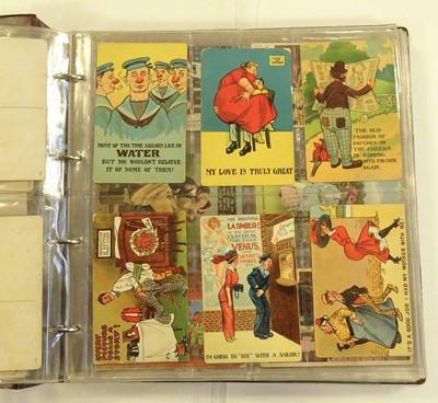 Lot 252 - An Album Holding 60 Comic Cards including a...