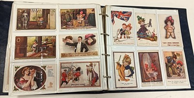 Lot 173 - A Blue Album With Approx. 300 Cards Covering a...