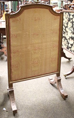 Lot 1126 - A 19th Century French Giltwood and Silk...