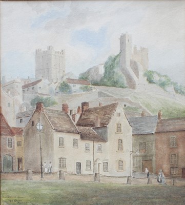 Lot 1021 - John George Hall (1835-1921) "Castle from the...