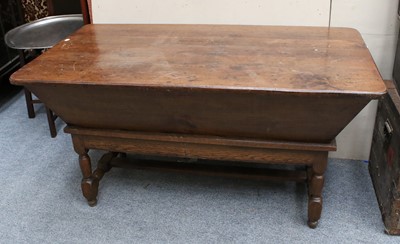 Lot 1317 - A 19th Century Oak Dough Bin on Stand, 137cm...