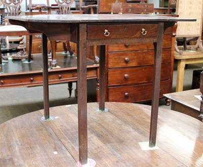 Lot 1139 - A George III Mahogany Pembroke Table, 90cm...