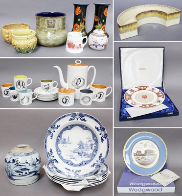 Lot 210 - Wedgwood plate 'The St Leger', Spode plate...