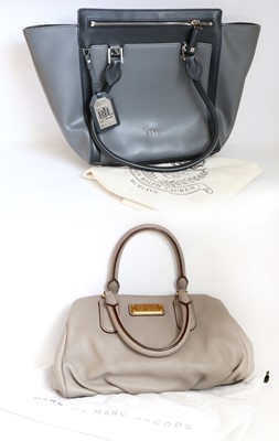 Lot 2215 - Marc Jacobs Soft Leather Handbag, in taupe...
