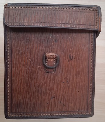 Lot 99 - An Army & Navy Leather Cased Fly Reservoir