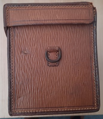 Lot 99 - An Army & Navy Leather Cased Fly Reservoir