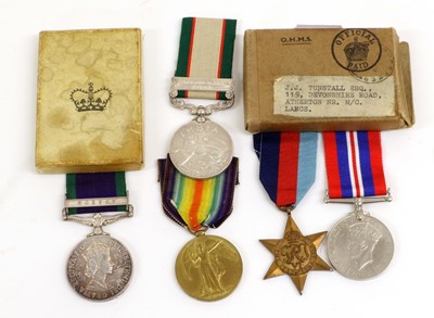 Lot 23 - A General Service Medal 1962, with clasp...