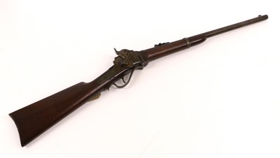 Lot 240 - An American Civil War Sharps New Model 1863...