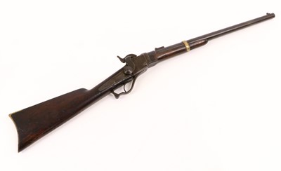 Lot 243 - An American Civil War 1858 Starr Carbine,...
